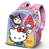 Karactermania Hello Kitty Happy-Elite 3D Rucksack, Rosa, 25 x