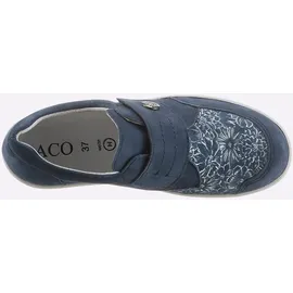 Classic Basics Klettschuh Damen Jeansblau 39