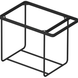 Duravit DuraSquare 51,6x33cm, wandhängend, schwarz matt