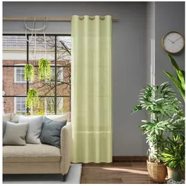 Neutex for you! Vorhang »Libre-ECO«, (1 St.), Nachhaltig, Breite 142 cm, nach Maß, grün
