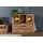 MASSIVMOEBEL24.DE Highboard 155 x 140 x 43 cm Beige