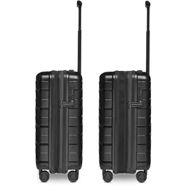 bergpfeil Travel 4-Rollen Cabin 55 cm / 44 l schwarz