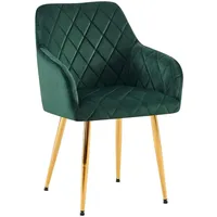 CLP Armlehnenstuhl grün ¦ Maße (cm): B: 53 H: