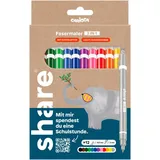 Share Fasermaler 12 St. auswaschbar/wasserbasis
