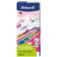 Pelikan Farbkasten 12 St. Pink/Mehrfarbig