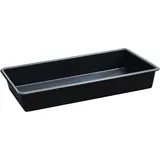 emtez Auffangwanne Polyethylen 100 x 55 x 15 cm schwarz 65,5 Liter