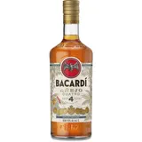 BACARDÍ Añejo 4 Jahre alter Premium Caribbean Rum, 40% Vol., 100 cl/1 l, im Eichenfass gereifter Karibik-Rum, 4 Jahre unter karibischer Sonne gelagert, ideal als Geschenk