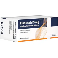 FINASTERID 5 mg Medicopharm Filmtabletten 100 St