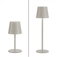 Just light. LED-Akku-Tischleuchte Buria 2er Set grün