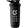 gymshaker Edelstahl Shaker 900 ml mit Wabenstruktur-Sieb schwarz