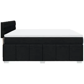 vidaXL Boxspringbett 180 x 200 cm Schwarz