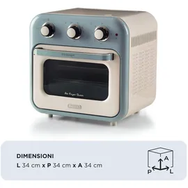 Ariete Vintage Air Fryer Mini-Ofen 4632/05 blau