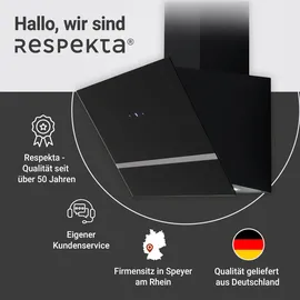 Respekta CH 24060 SAM Kopffreihaube 60 cm schwarz