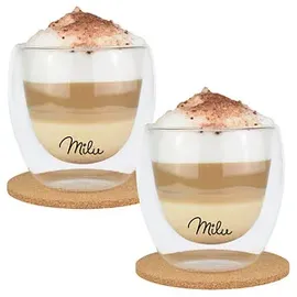 MILU Kaffeegläser 250,0 ml, 2 St.