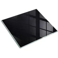 Tulup Herdabdeckplatte 60x52 cm Schwarz