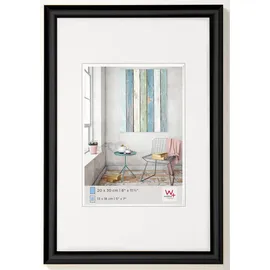 walther + design Trendstyle Kunststoff schwarz 70x100 cm 3er Set