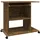 vidaXL Schreibtisch Räuchereiche 80x50x75 cm Holzwerkstoff