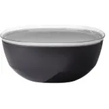 Mepal Servierschale mit Deckel Salatschüssel Silueta 5 Liter nordic black