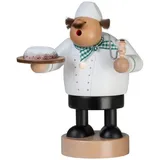 KWO Olbernhau 21478 Räuchermann Stollenbäcker, 20 cm