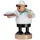 KWO Olbernhau 21478 Räuchermann Stollenbäcker, 20 cm