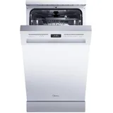 Midea SF 5.45NW10C Geschirrspüler (freistehend, 448 mm breit, Weiß)