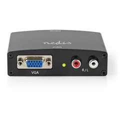 Nedis VCON3454AT, Passiver Videokonverter, Schwarz, 480i, 480p, 576i, 576p, 720p