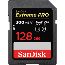 SanDisk Extreme Pro SDHC/SDXC UHS-II U3 V90 128 GB R300/W260