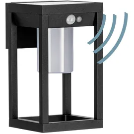 EGLO Außenleuchte Aluminium und Kunststoff L18 x B15 x H27 cm 1 Stk. schwarz