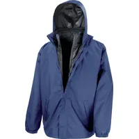 Result 3-in-1 Jacket With Quilted Bodywarmer - Blau