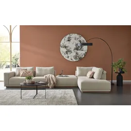 Musterring Eckcouch Mikrofaser 3-Sitzer Beige