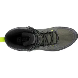Jack Wolfskin Force Striker Texapore Mid Herren Lime/Dark Green 42