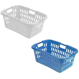 Testrut axentia Wäschekorb 236103 Kunststoff 61x41x25cm sort.
