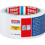 Tesa 60101-00000-00 Gewebeklebeband tesa® Professional Weiß (L x B) 25m x 48mm