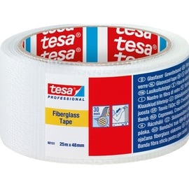 Tesa 60101-00000-00 Gewebeklebeband tesa® Professional Weiß (L x B) 25m x 48mm