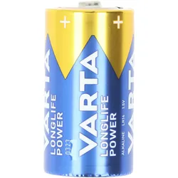 Varta Longlife Power (ehem. High Energy) Alkaline Batterie Baby, LR14, Size C lose Ware 1 Stück