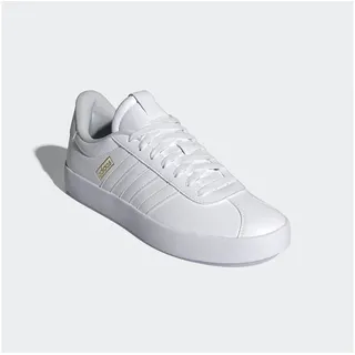 VL Court 3.0 Cloud White / Cloud White / Gold Metallic 40