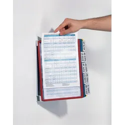 DURABLE Wandhalter  10 Sichttafeln ( 9000492460 )
