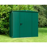 Hörmann Ecostar Gerätehaus Trend-S 2,38 x 1,08 m Moosgrün