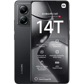 Xiaomi 14T 5G 256 GB Titan Black