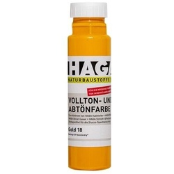 HAGA Vollton- und Abtönfarbe gold 18 - 250 ml Flasche