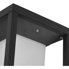 V-Tac Solarleuchte Aluminium 29,0 cm inkl. Bewegungsmelder schwarz