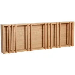 Hübsch - Column Magazin-Halter Natur - 110 cm - 11 cm - 37 cm