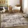 livabliss Asward Outdoor Teppich 160x213 cm – Wetterfester Boho Teppich für Balkon, Terrasse & Garten – Beige & Blau