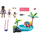 Playmobil Family Fun Kinderbecken mit Whirlpool 70611