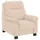 Home Affaire Bocca Mikrofaser 93 x 96 x 104 cm creme