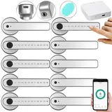 VisorTech Sicherheits-Türbeschlag 5er-Set