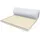 Fdm Matratzentopper Latex MAX Matratze Topper 100x200 cm Härtegrad H3 Höhe 4 cm Allergiker Geeignet Öko-Tex Weiß,