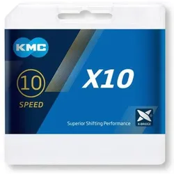 Kmc x10 grau 114p 10 V Kette EINHEITSGRÖSSE