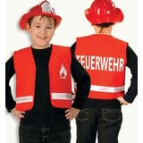 Party-Chic 15534 Kinder Kostüm-Feuerwehr-Weste-Gr. 104