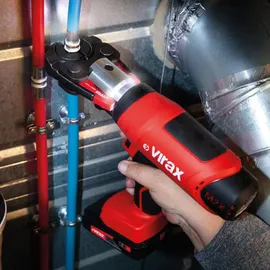 VIRAX Elektro-mechanische Presse Viper M2X + 2 Akkus